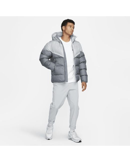 Nike Multicolor Windrunner Primaloft® Storm-fit Hooded Puffer Jacket 50% Recycled Polyester for men