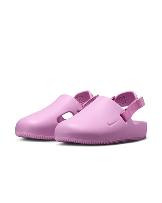 Nike Pink Calm Mules