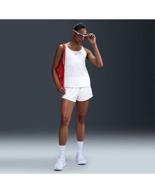 Nike One Classic Tanktop Met Bandjes En Dri-Fit Voor in het Blue