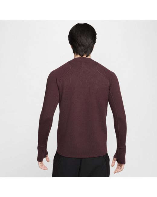 Nike Purple Every Stitch Considered Long-sleeve Computational Knit Top for men