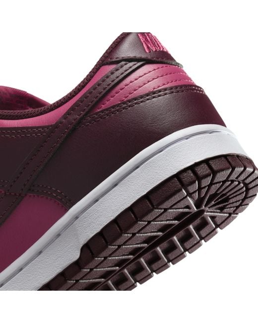 Nike Red Dunk Low Shoes