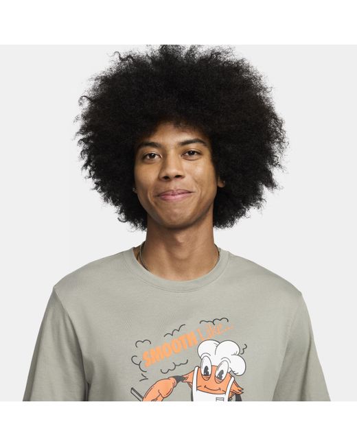 Nike Gray Sportswear T-shirt for men