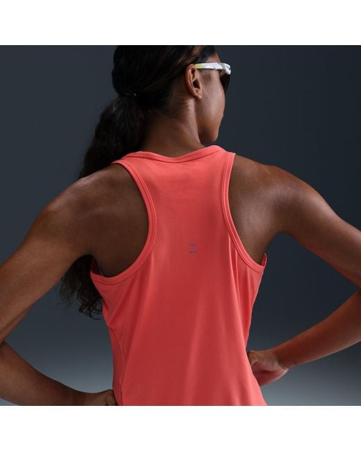 Nike Red Tempo Dri-Fit Running Tank Top