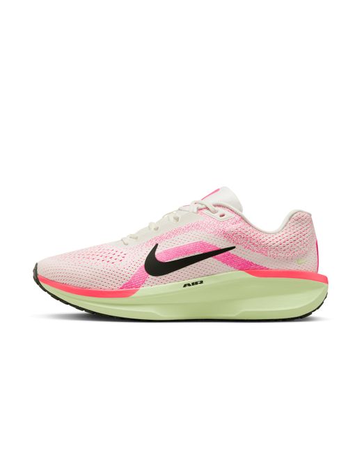 Nike Pink Winflo 11 Road Running Shoes for men