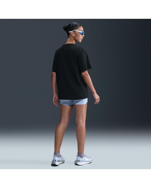 Nike Blue After Dark Tour Oversized Short-Sleeve Graphic T-Shirt