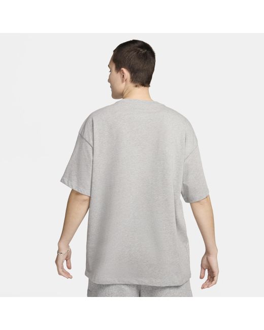 Nike Gray Sportswear Essential Oversized T-shirt