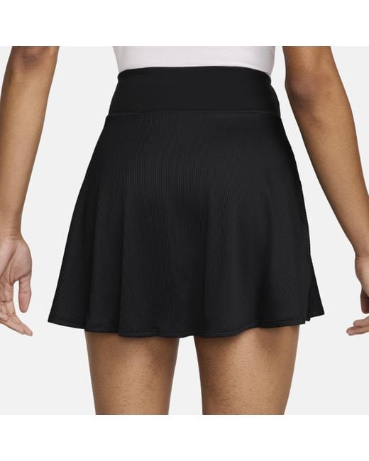 Nike Black Court Advantage Dri-fit Tennis Skirt