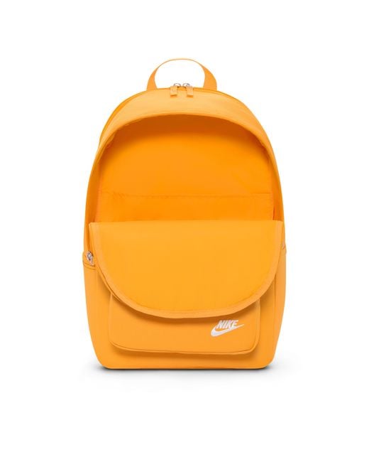 Nike Orange Heritage Eugene Backpack (23L)