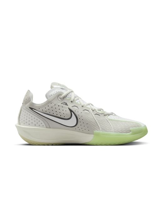 Nike Gray G.t. Cut 3 Basketball Shoes