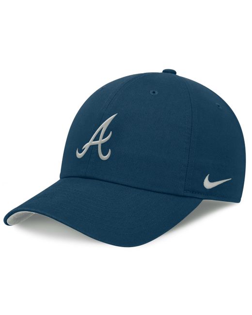 Nike Blue Atlanta Braves Club Mlb Adjustable Hat for men