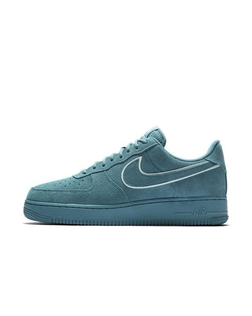 Nike Air Force 1 07 Lv8 Suede Men's Shoe in Blue for Men
