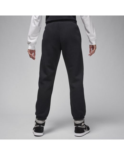 Nike Black Jordan Brooklyn Fleece Trousers Cotton