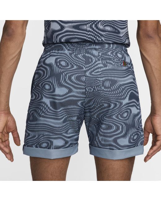 Nike Blue Court Heritage 6" Dri-fit Tennis Shorts for men