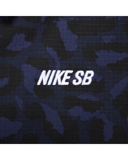 Nike Sb Werkjack Met Volledige Print in het Blue