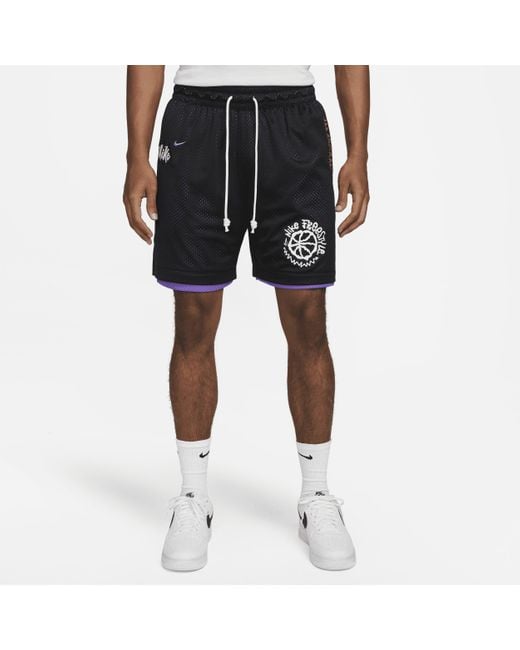 Nike Standard Issue Reversible Mesh Shorts In Black, for Men Lyst