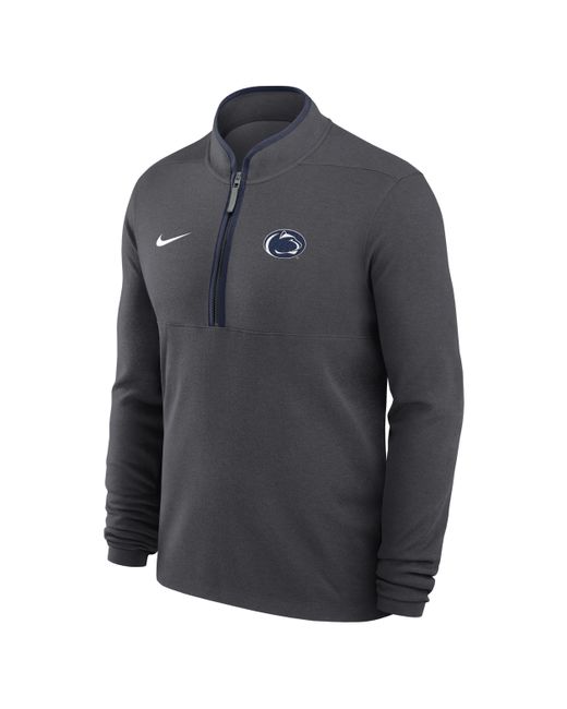 Nike Men's Blue Penn State Victory Dri-Fit College 1/2-Zip Long-Sleeve Top