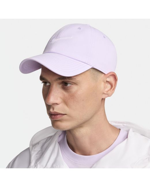 Nike Purple Club Unstructured Swoosh Cap