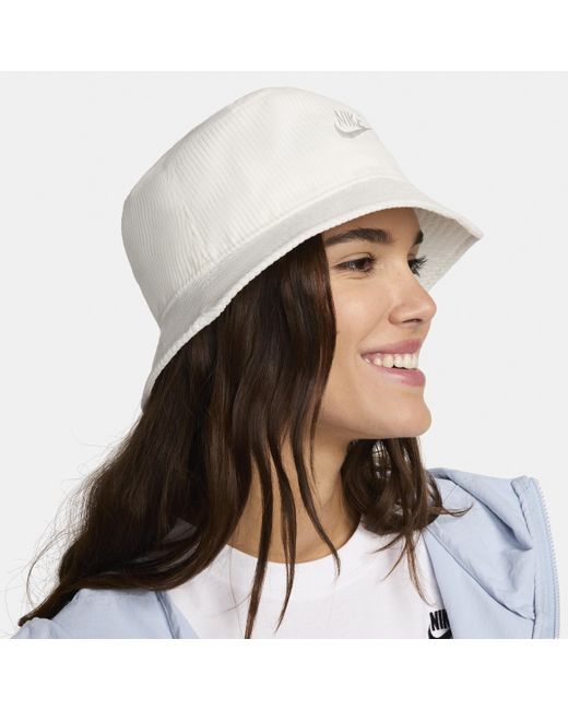 Nike Brown Apex Corduroy Bucket Hat