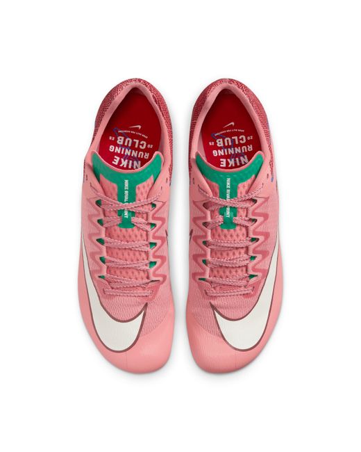 Pink Spikes Nike Rival Sprint Athletics Sprinting Spikes in Pink for Men | Lyst