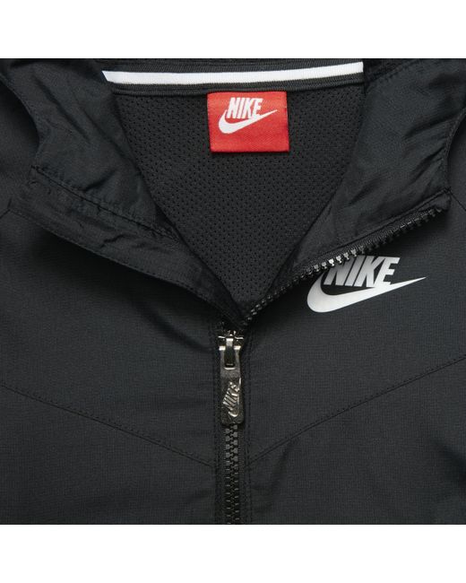 Nike Black Sportswear Windrunner Toddler Full-zip Jacket Polyester for men