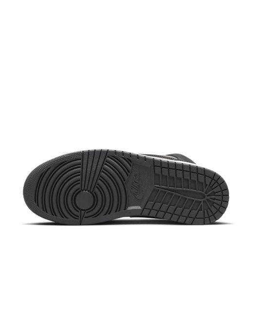 Nike Air Jordan 1 Mid Se Schoenen in het Black voor heren
