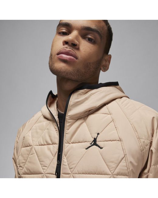 Nike Natural Jordan Therma-fit Sport Mid-weight Jacket Polyester for men