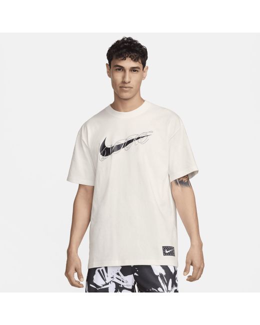 Nike Max90 Basketbalshirt in het White voor heren