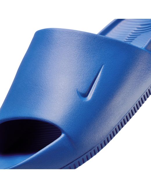 Nike Blue Calm Slides for men