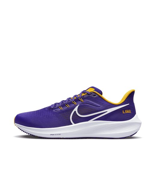 Nike Air Zoom Pegasus 39 (lsu) Road Running Shoes In Purple, in Blue