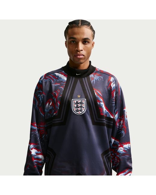 Nike England Hollywood Keeper Football Shirt in Blue for Men | Lyst
