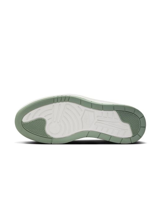 Nike Gray Air Jordan 1 Elevate Low Shoes Leather