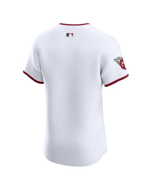 Nike White Cleveland Guardians Dri-Fit Adv Mlb Elite Jersey for men
