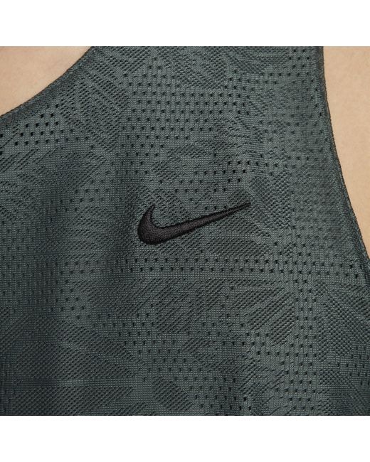 Maglia da basket reversibile dri-fit standard issue di Nike in Green da Uomo