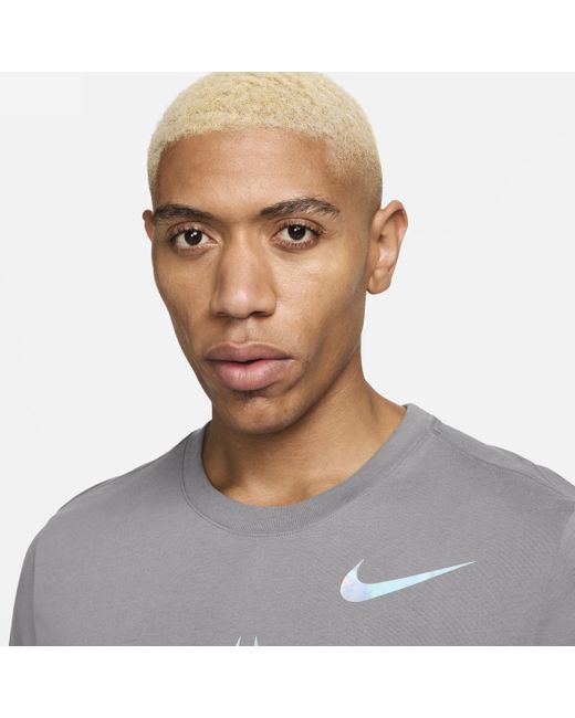 Nike Ja Dri-fit Basketbalshirt in het Gray voor heren