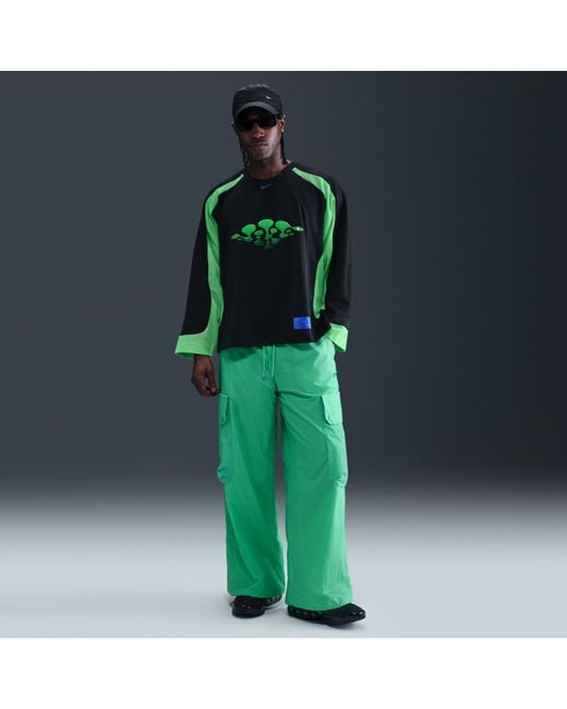 Nike Blue Project F.R.O.G. Long-Sleeve Jelly Jersey Top for men