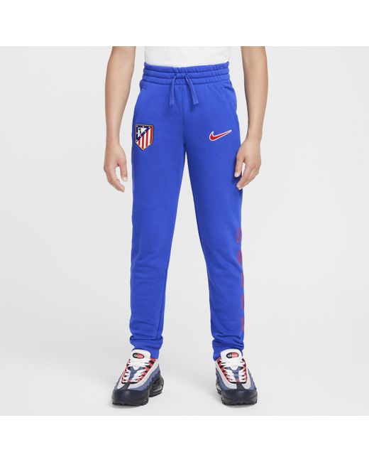 Nike Atletico Madrid Fleece Football Joggers in Blue for Men Lyst UK