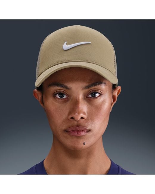 Nike Brown Rise Structured Trucker Cap