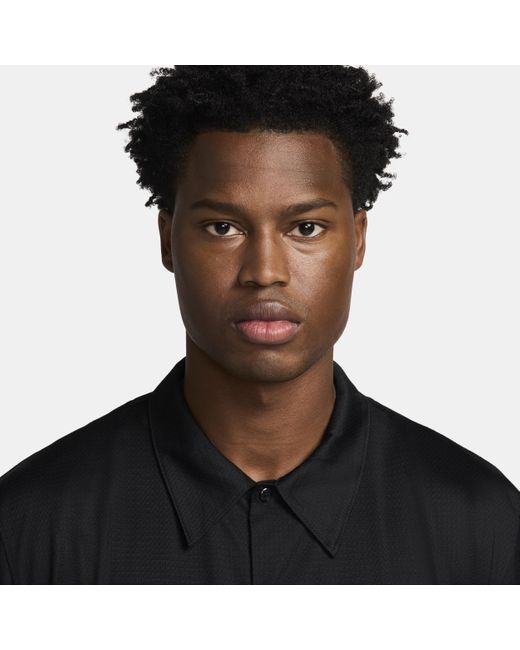 Maglia da basket a manica corta dri-fit dna crossover di Nike in Black da Uomo