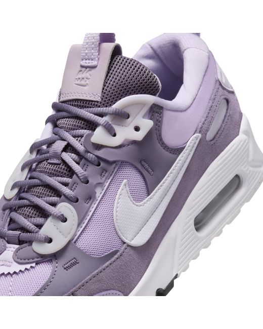 Nike Purple Air Max 90 Futura Shoes