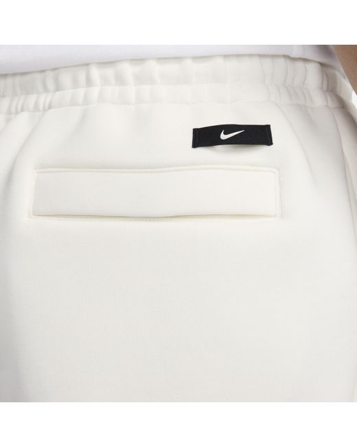 Nike White Sportswear Tech Fleece Re-imagined Fleece Shorts Polyester for men