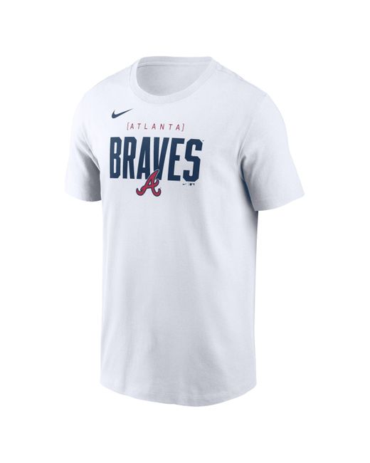 Nike White Philadelphia Phillies Home Team Bracket Mlb T-shirt for men