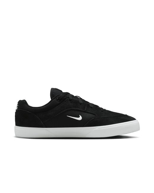 Nike Black Sb Malor Skate Shoes for men