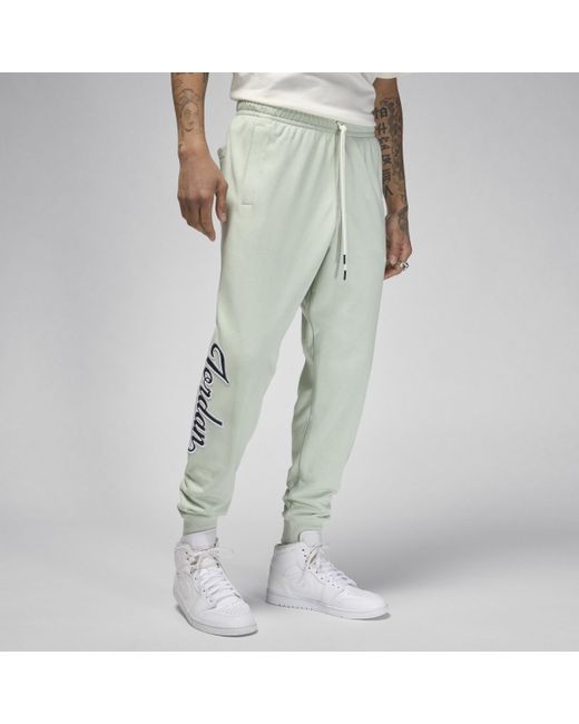 Pantaloni leggeri in fleece jordan flight mvp di Nike in Gray da Uomo
