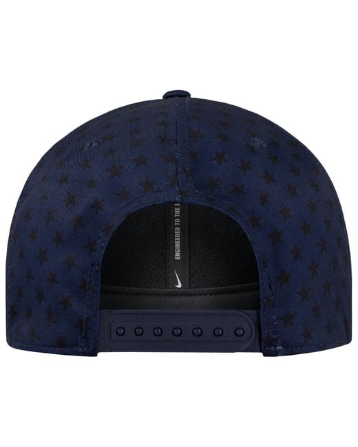 Nike Blue Us Team Rise Cap for men