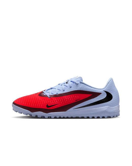 Nike Red Phantom 6 Low Academy Turf Football Shoes for men