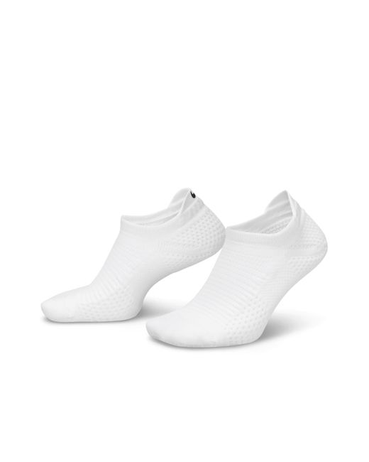 Nike White Unicorn Dri-Fit Adv Cushioned No-Show Socks (1 Pair)