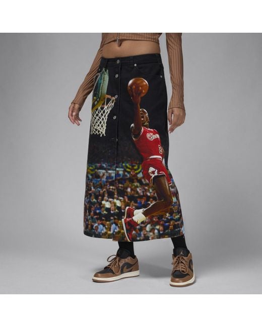 Nike Black Air Printed Skirt