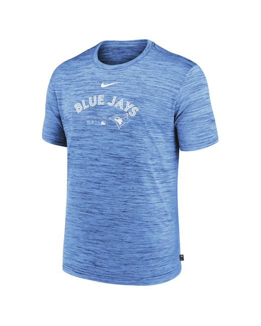 Nike Toronto Blue Jays Authentic Collection Practice Velocity Dri-fit Mlb T-shirt for men