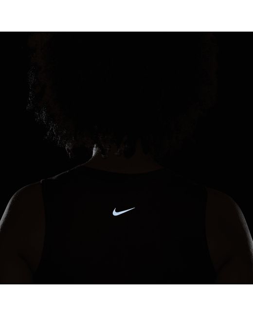 Nike Black (m) One Dri-fit Slim-fit Tank Top (maternity)