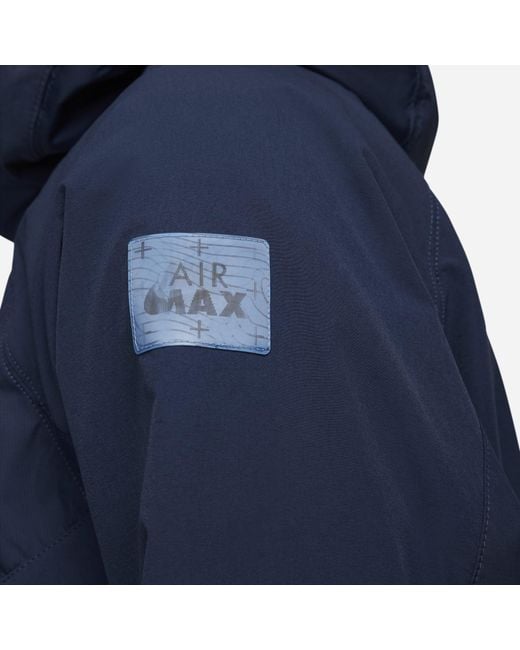 Nike Air Max Woven Jacket Blue for Men Lyst UK